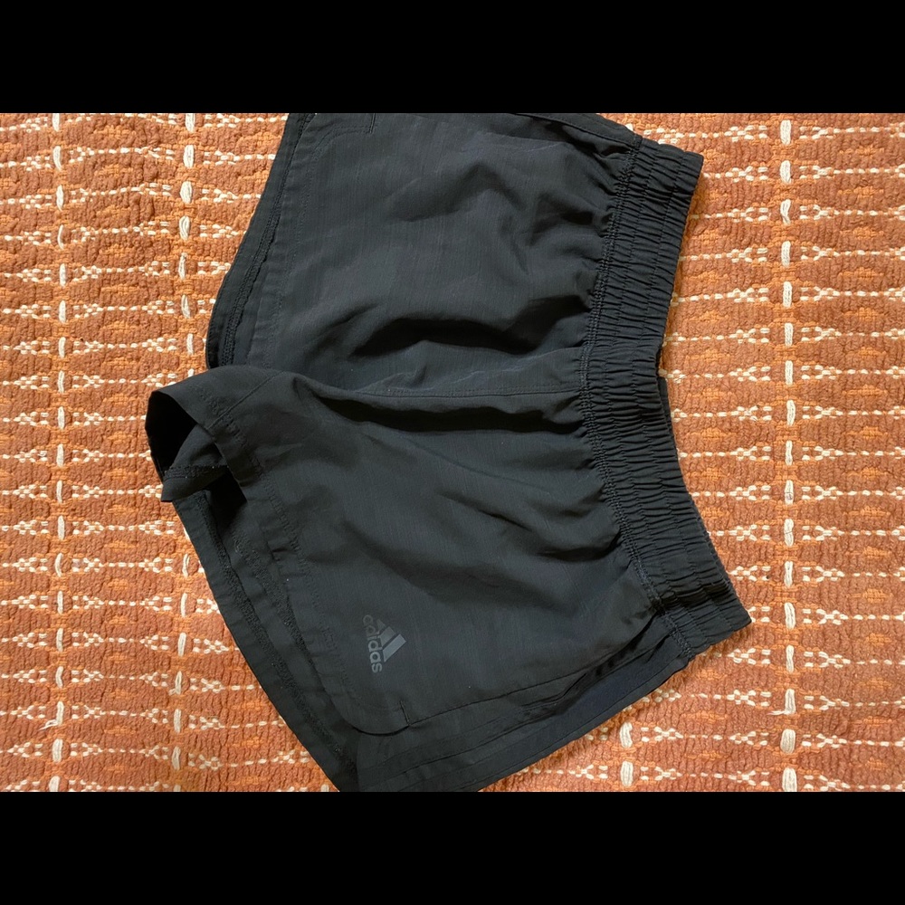 Black Adidas shorts